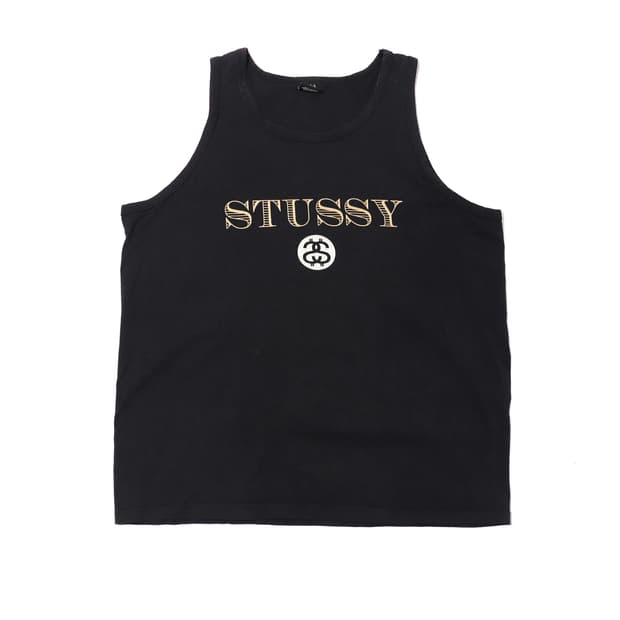 STUSSY 월드투어 그래픽 슬리브리스 나시 women L