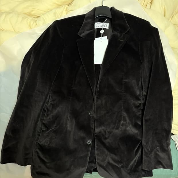 마르지엘라 벨벳 블레이저