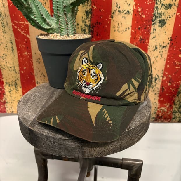 90s 란탐보르 인디아 타이거 사파리 로케이션 캡 N257