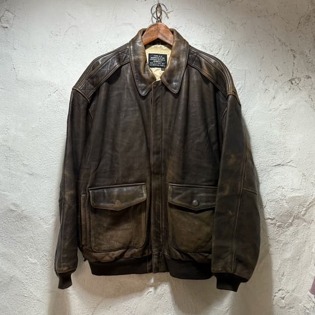 아비렉스Avirex 미공군 A2 레더 재킷