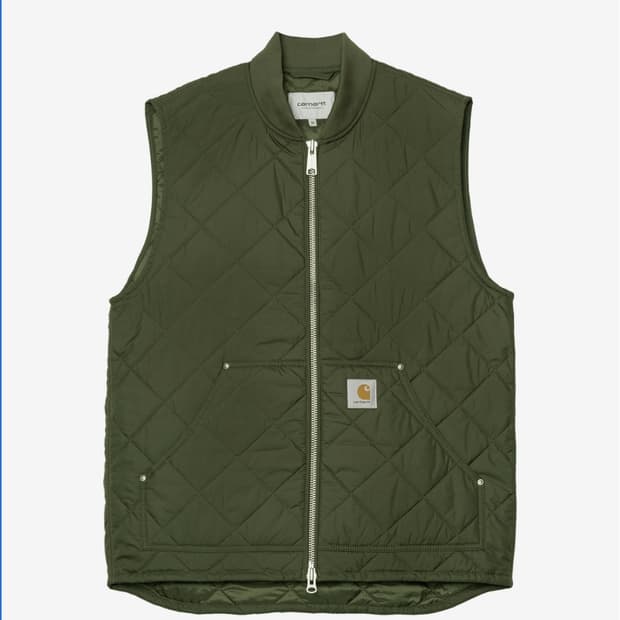 칼하트 마이톤 베스트 라이너 오피스 그린 카키