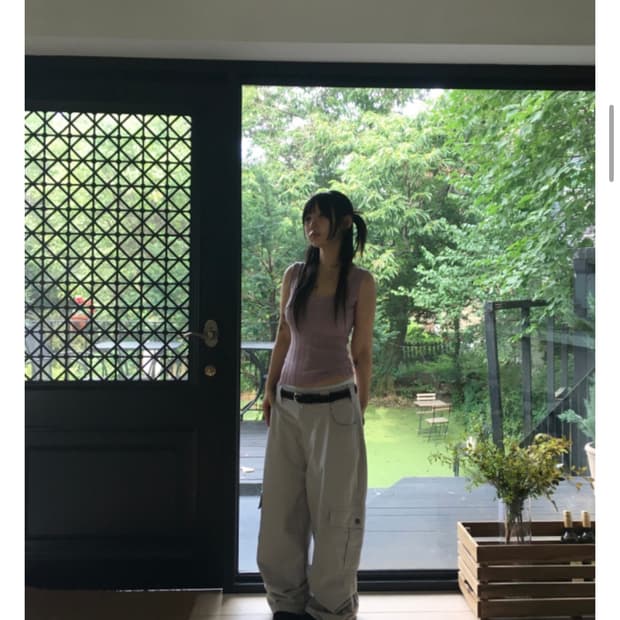 이즈이즈 knit Sleeveless