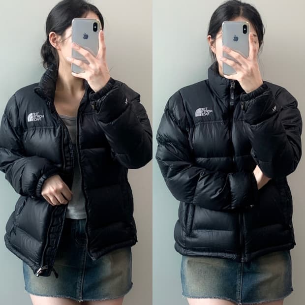 노스페이스 눕시 패딩