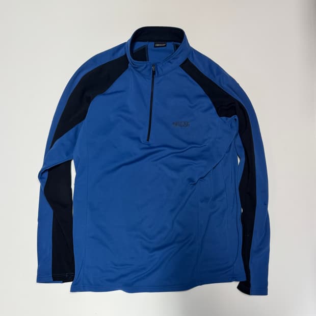 코오롱 스포츠 등산 기능성 반집업 긴팔 티셔츠 L