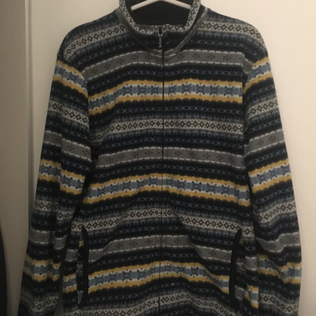 uniqlo ethnic fleece jacket