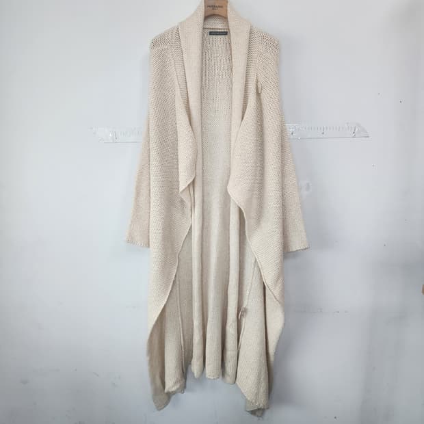 알랙산더 아이보리 롱 가디건