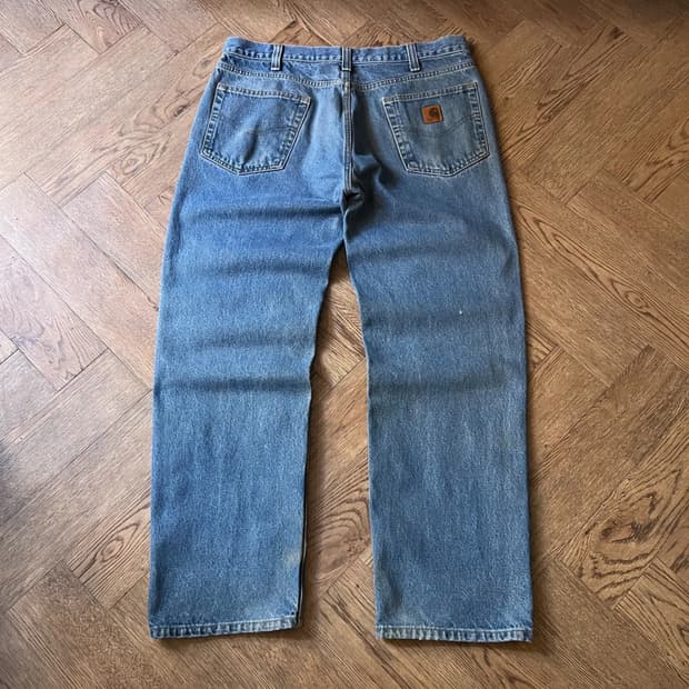 [35]칼하트 USA 빈티지 워싱 워크 데님 팬츠