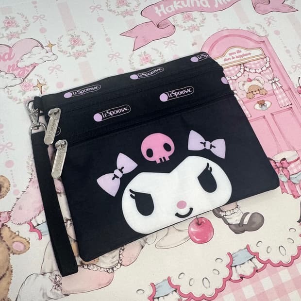 레스포삭 산리오 쿠로미 파우치