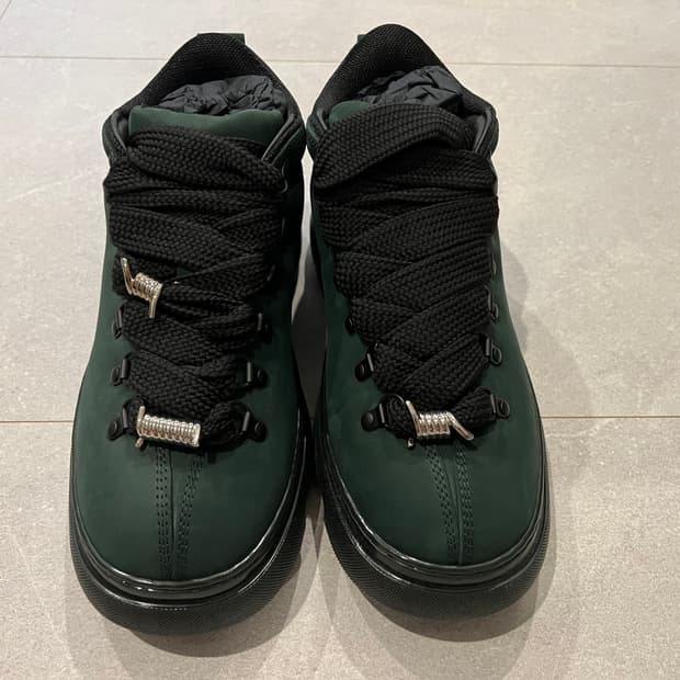 [새제품][41] 버버리 누벅 트랙부츠