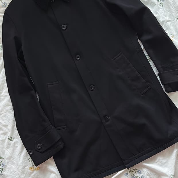 준야와타나베 블랙 코트