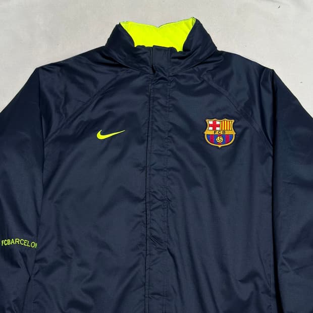 XL 나이키 바르셀로나 기모 벤치 점퍼