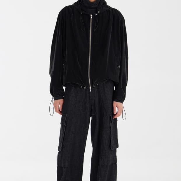 유스 셔링플라이트자켓 매트블랙