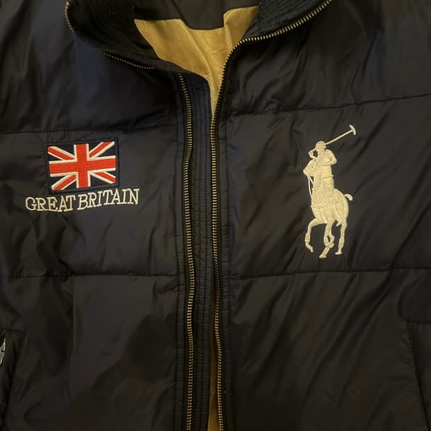 폴로 빅포니 브리튼 패딩 M