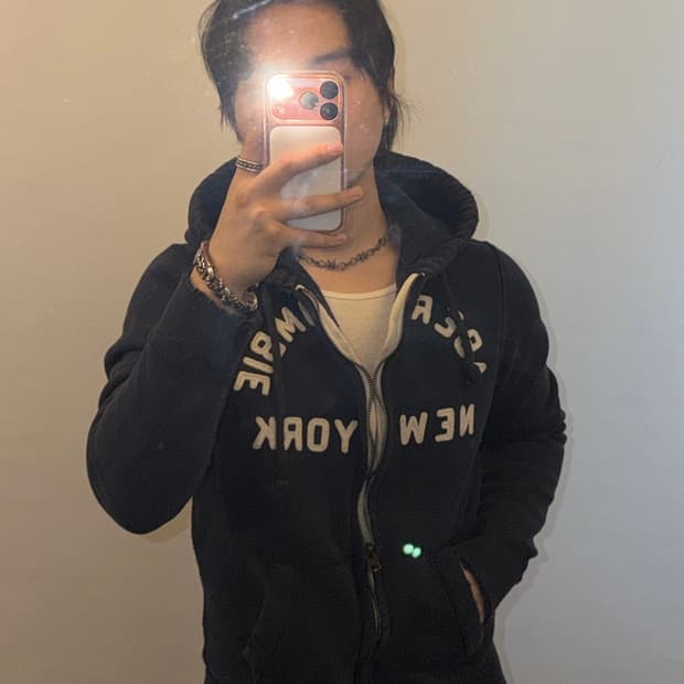 아베크롬비 y2k 후드집업