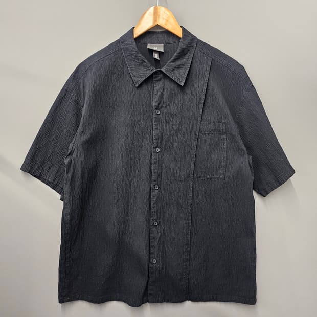 H&M 루즈핏 플리츠 셔츠