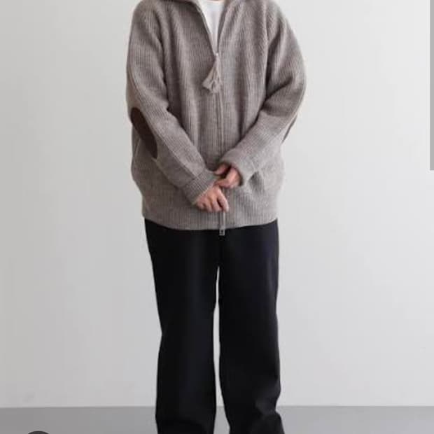 Oldjoe 트위디 얀 집업니트 / 40