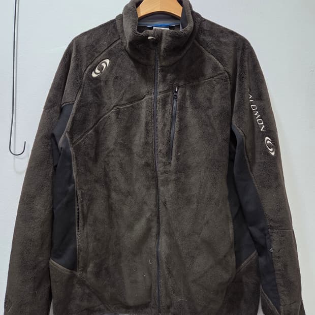 SALOMON 플리스 집업 점퍼 L