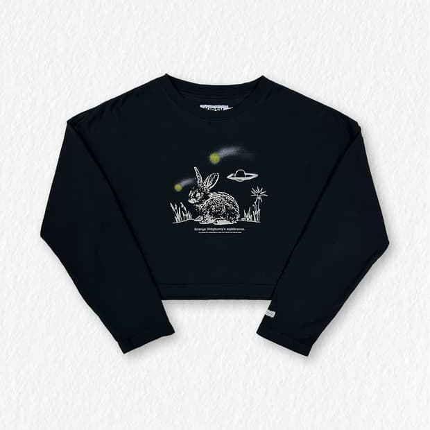 키르시 크롭 긴팔티