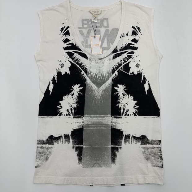 디젤 only the brave 슬리브리스 나시