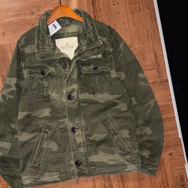 홀리스터 카모플라주 필드자켓