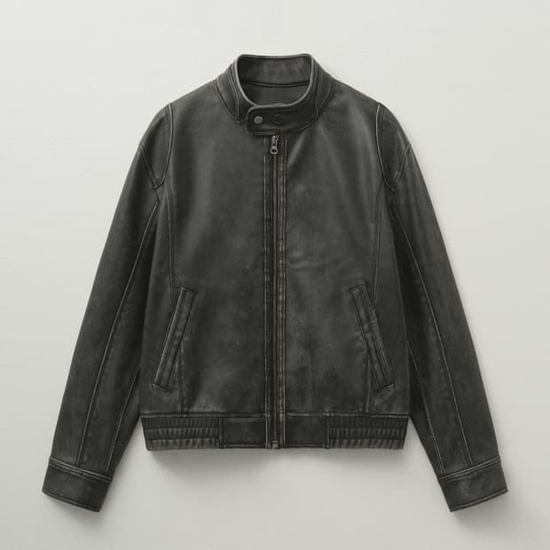 헬레네파리스 레더 블루종 점퍼 (새상품)