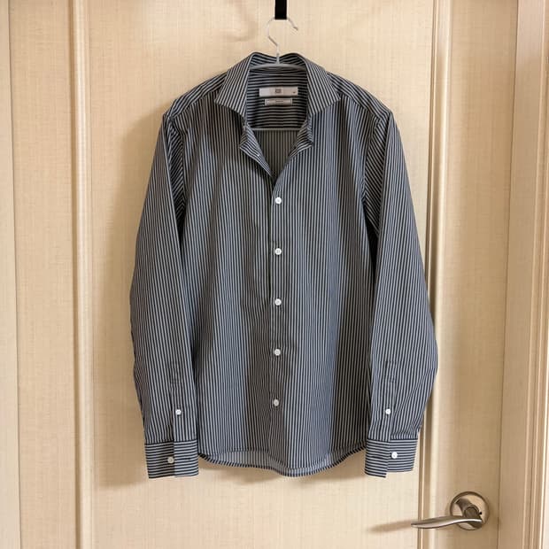 지오송지오 스트라이프 스판 셔츠 95