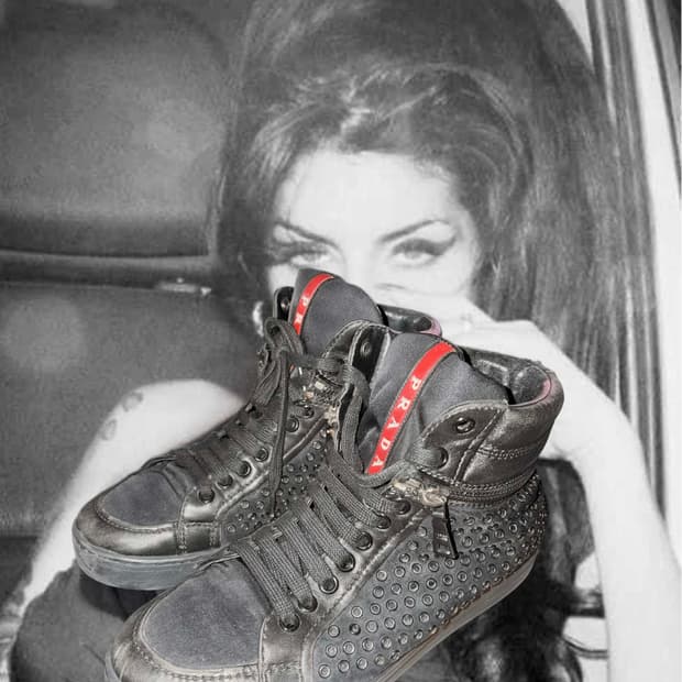 프라다스포츠 사이드 지퍼 하이탑 37