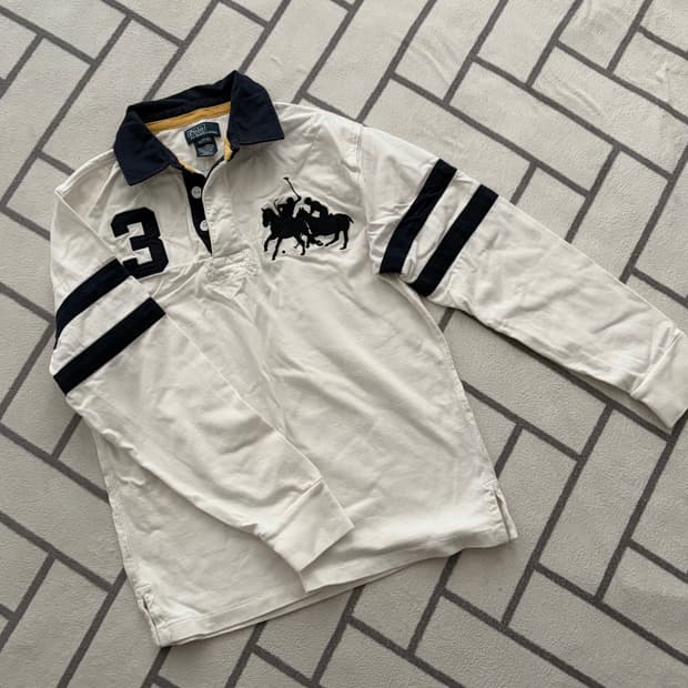 폴로 럭비 카라 롱슬리브