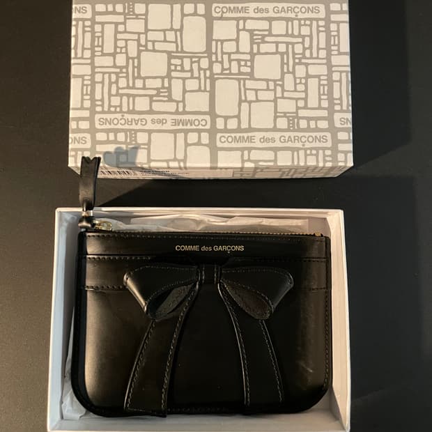 comme des garcons 빅 보우 월렛