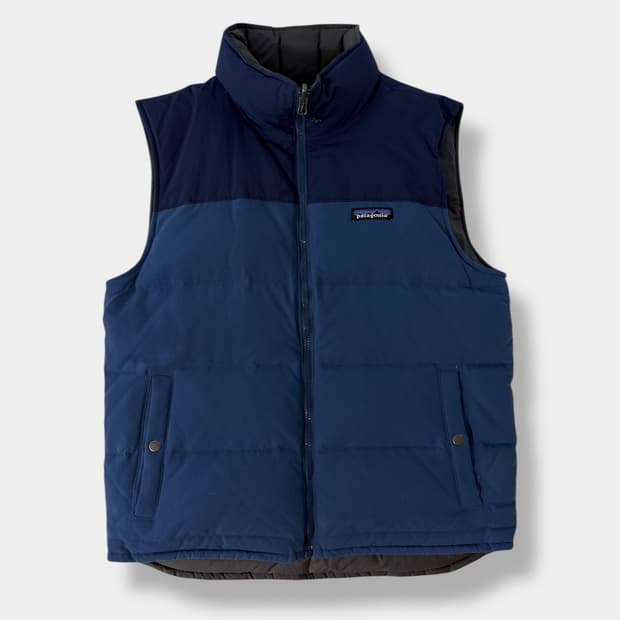 파타고니아 양면 리버서블 비비 덕다운 패딩 조끼