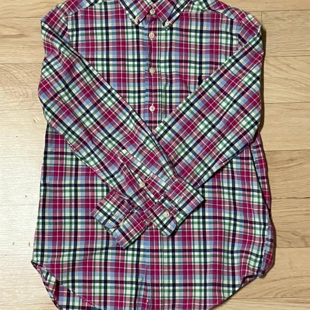 폴로 체크 셔츠