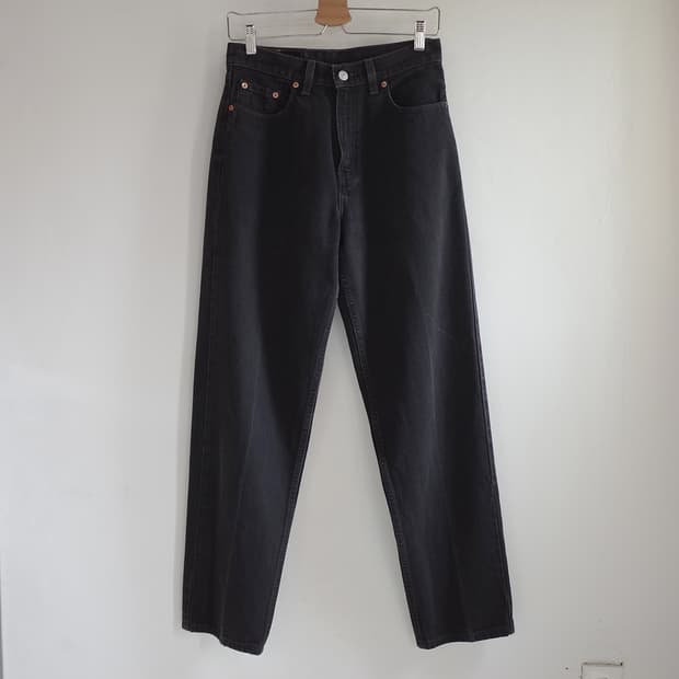 Levi's 560 Black Denim Pants (usa made)