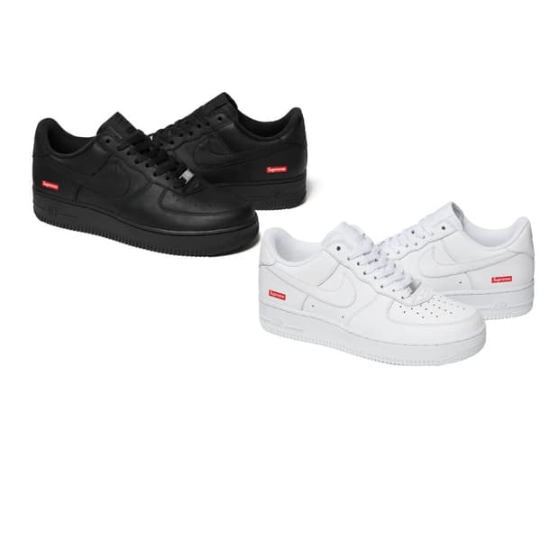 ( 새상품) 슈프림x나이키 슈포스 에어포스1 로우 CU92250-100 