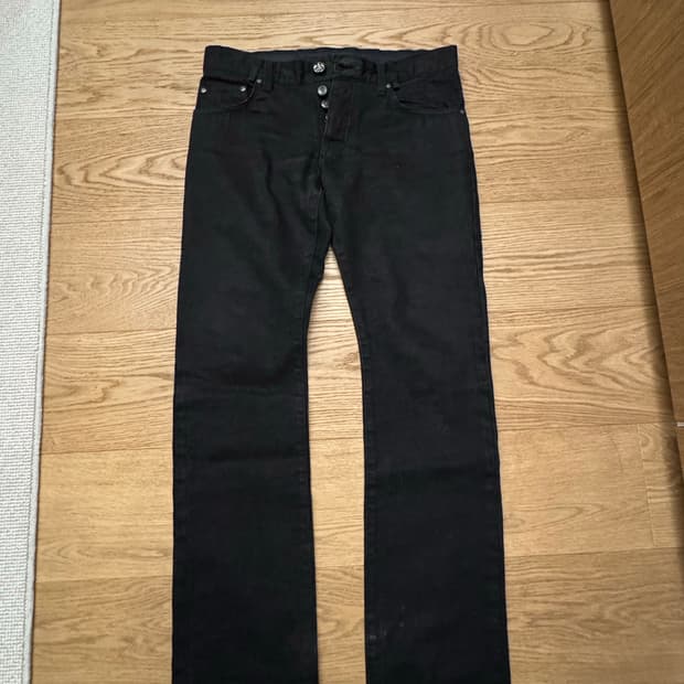 [32] 크롬하츠 블랙 진 