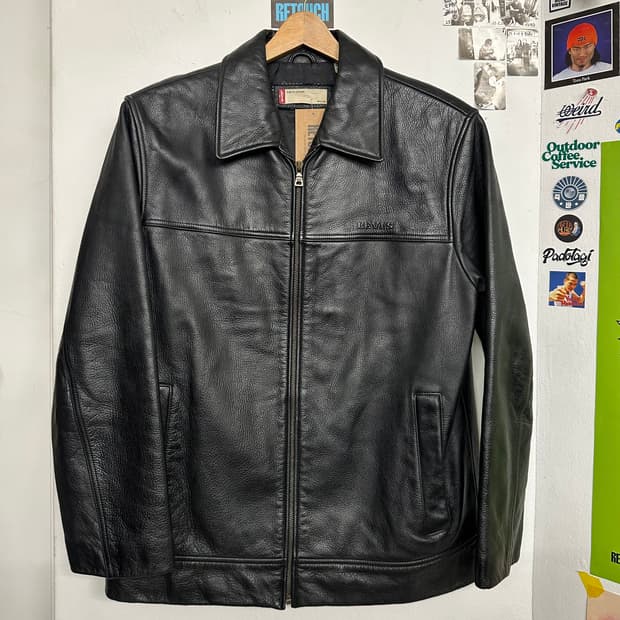 리바이스 소가죽 싱글라이더 자켓