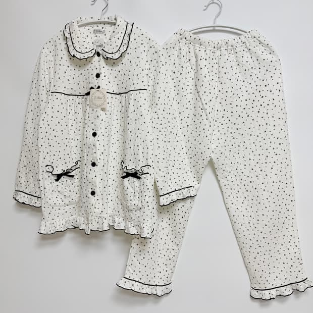 [새상품] 면혼방 여성 잠옷 세트