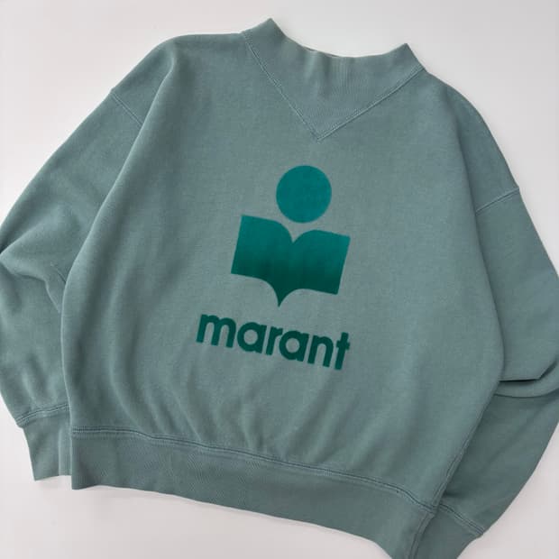 Isabel Marant 이자벨마랑 모비 로고 스웻셔츠