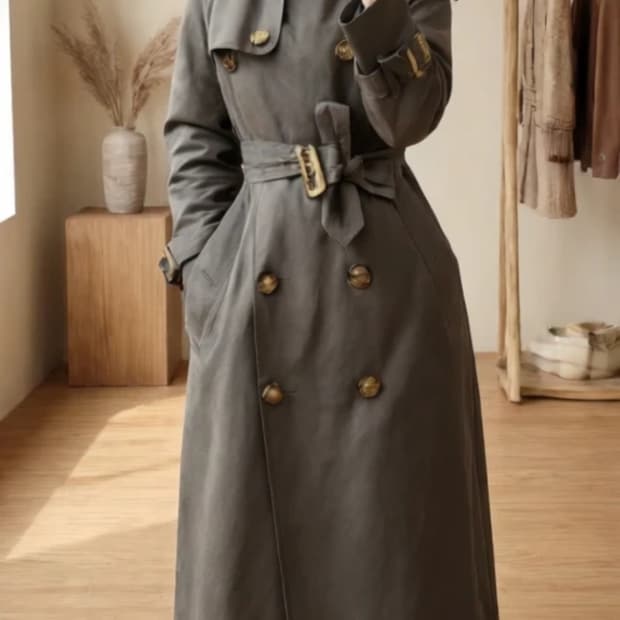 정품BURBERRY)버버리 트렌치코트 런던잉글랜드 55~66 롱코트