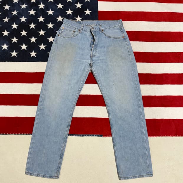 리바이스 501 연청 데님팬츠 Levi's 501 vintage