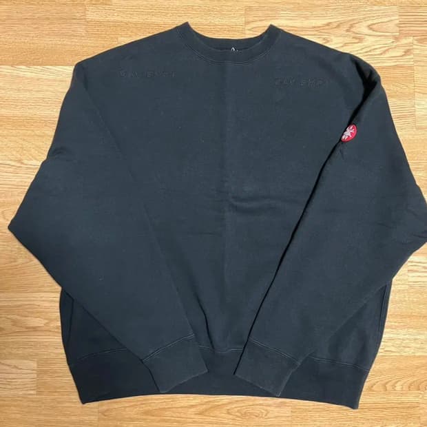 [XL]카브엠트 CAVEMPT CREW NECK 스웻셔츠 맨투맨