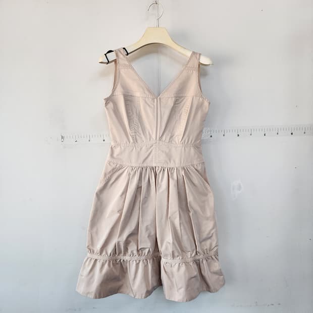 마크 제이콥스 베이지 나시 플레어 원피스