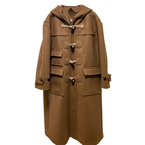 Rbu 더플코트 카멜 os