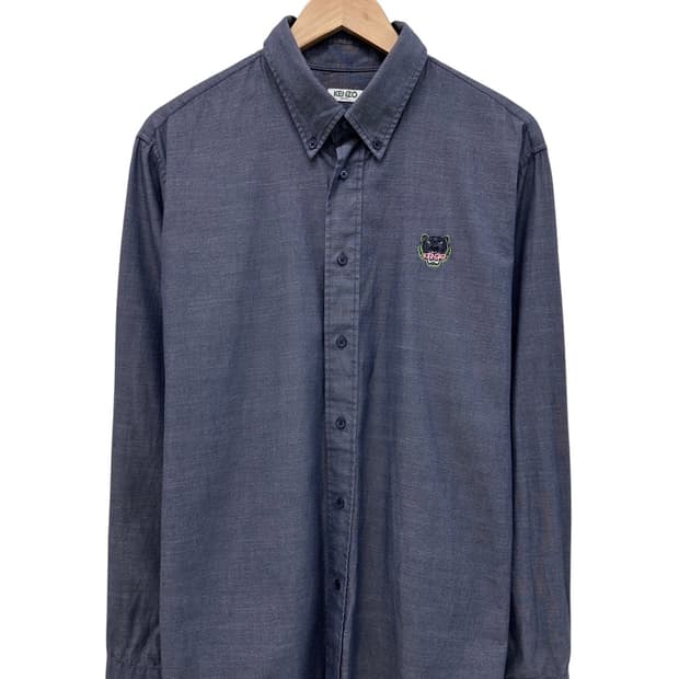 겐조 샴브레이 셔츠 (L)
