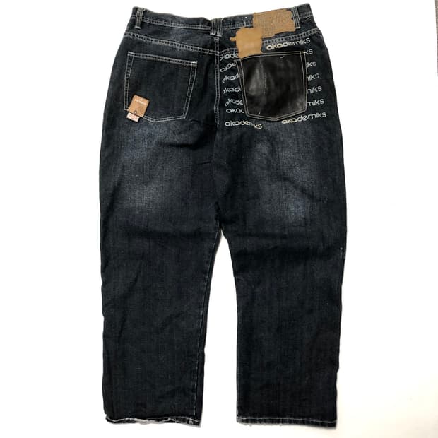 아카데믹스 올드스쿨 빅사이즈 데님팬츠 