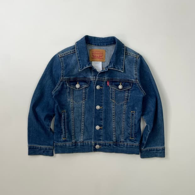 리바이스 키즈 데님 자켓 