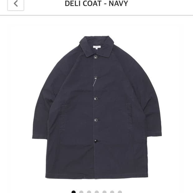 오디너리핏츠 퀼트 델리 코트