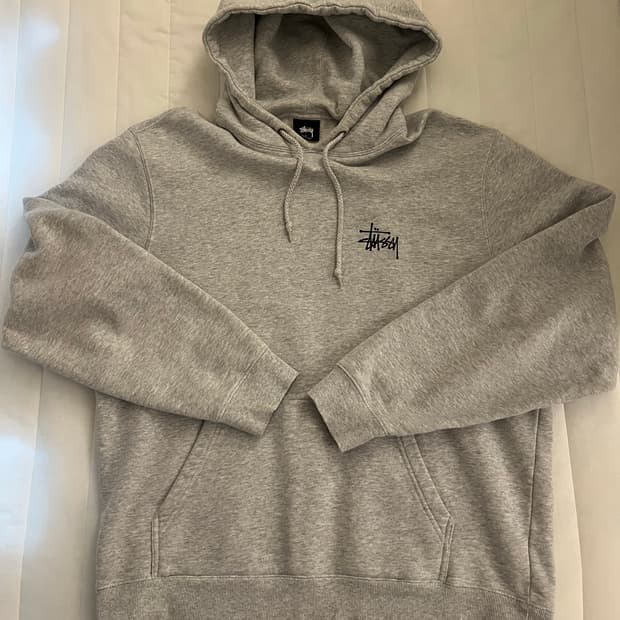 스투시 빅로고 후드티 (L)