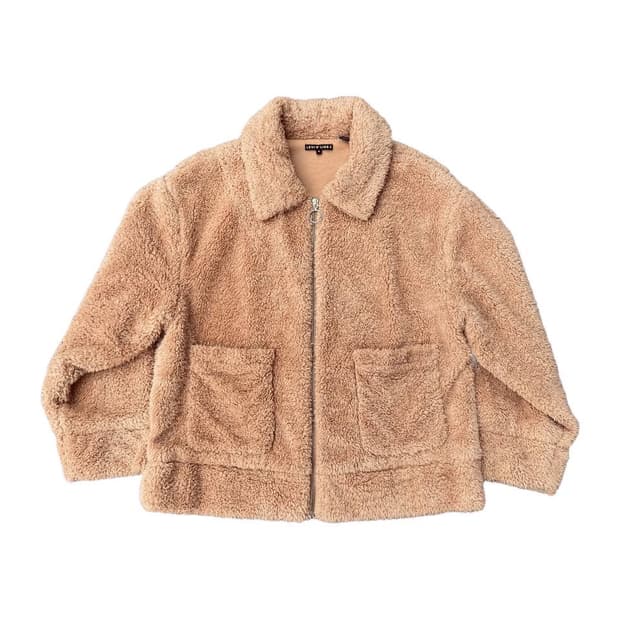 Levis zip up fleeced jacket