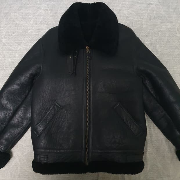 양가죽 빈티지 B3 무스탕 자켓