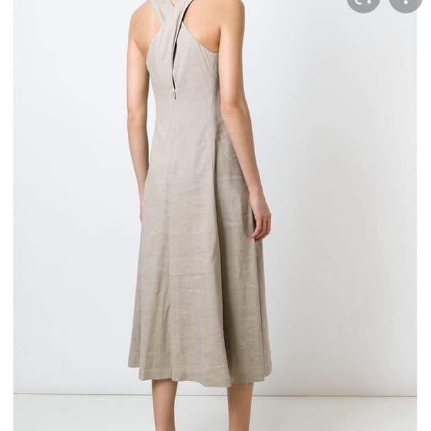 [0] 띠어리 린넨 크로스백 원피스 파스텔블루